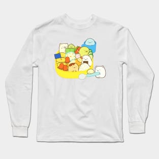 Sumirro Gurashi Bowl Long Sleeve T-Shirt